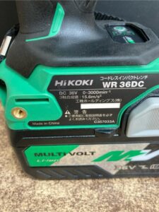 WR36DC 2XP　36Vの画像3